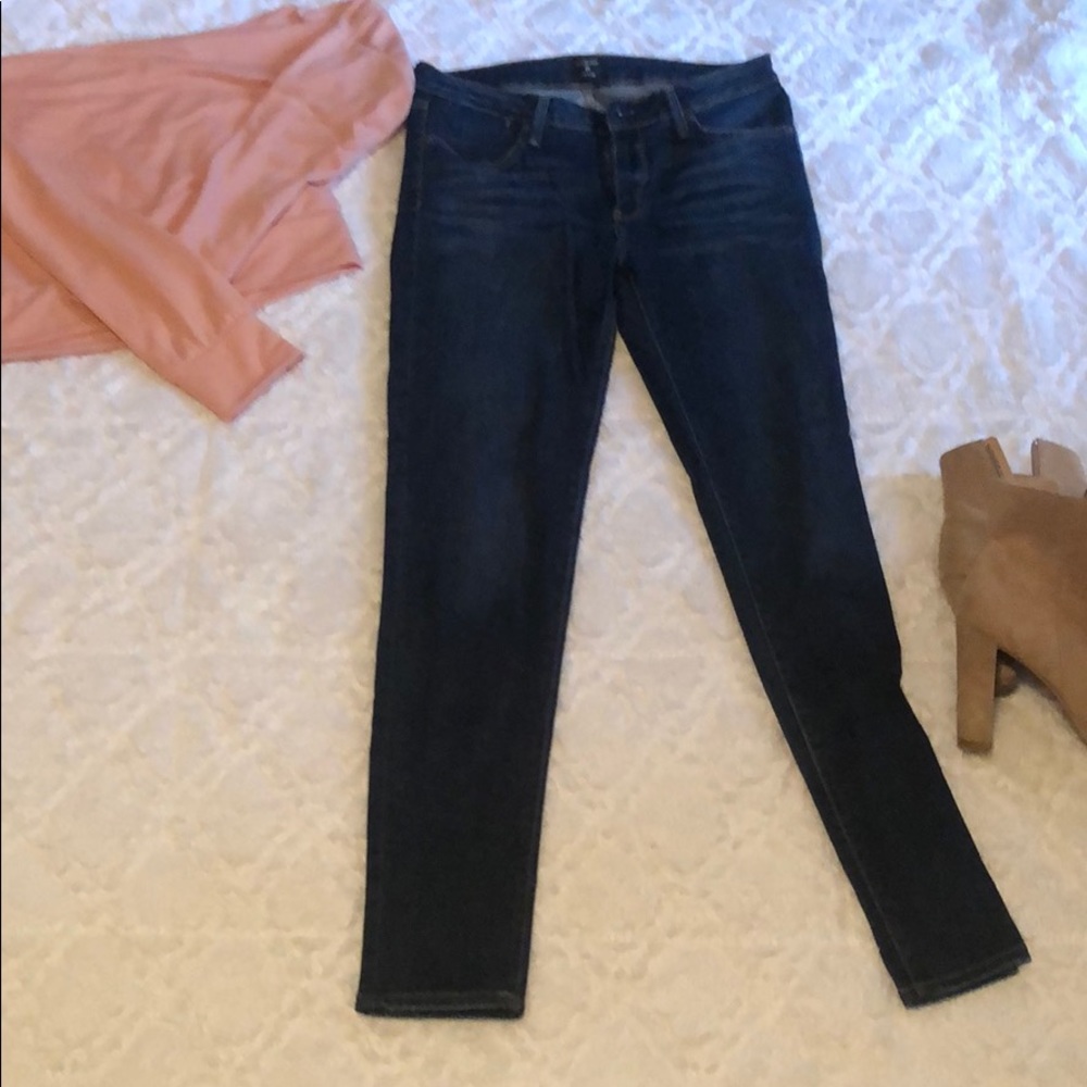 Just black barely worn dark jeans